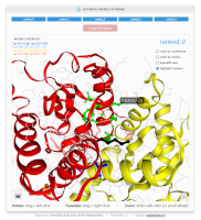 Integrated 3D viewer to interactively examine models uploaded to FoldScript